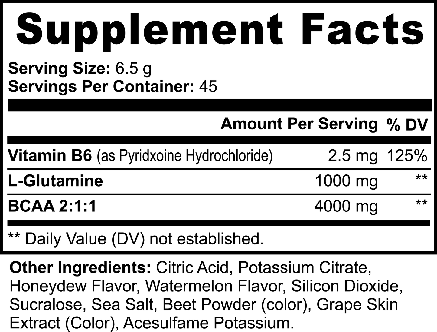 REBEL REGENR8™ BCAA (Honeymelon Eclipse)