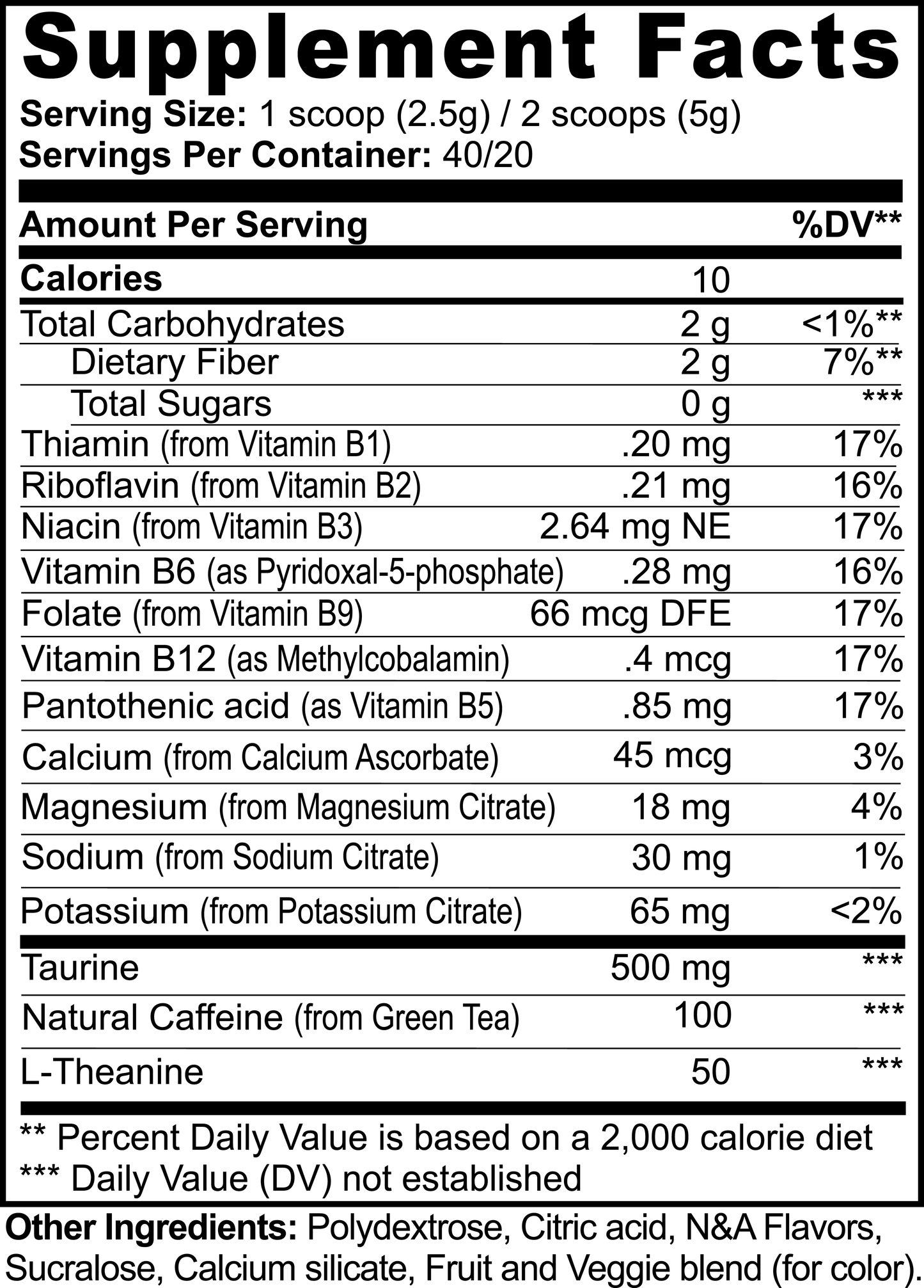 Ascent Fuel™ Energy Matrix (Lahi Lychee)