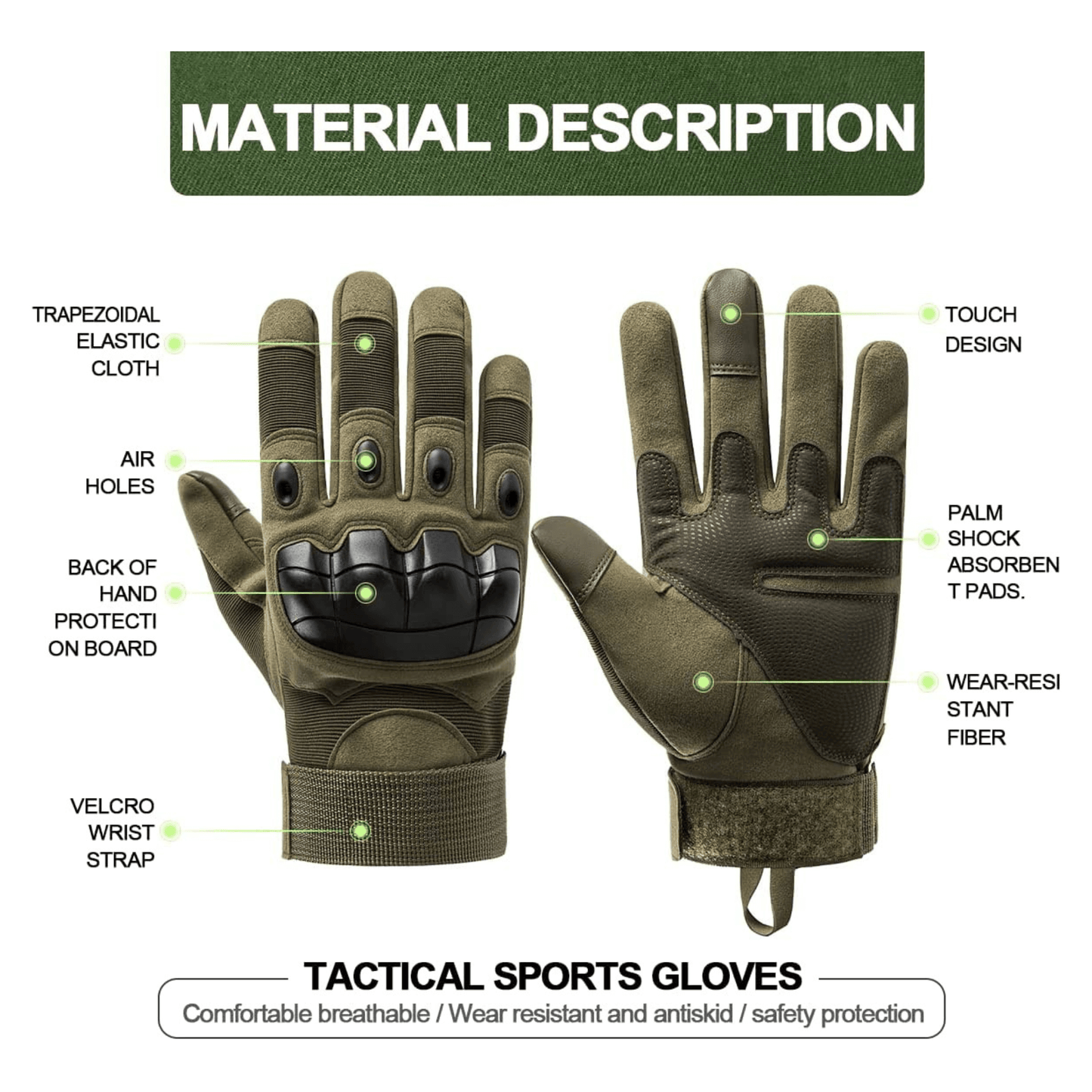 Airsoft Gloves for Sports, Paintball, and Motorcycling Touchscreen Fingertip — Rebel Alienz Vegas