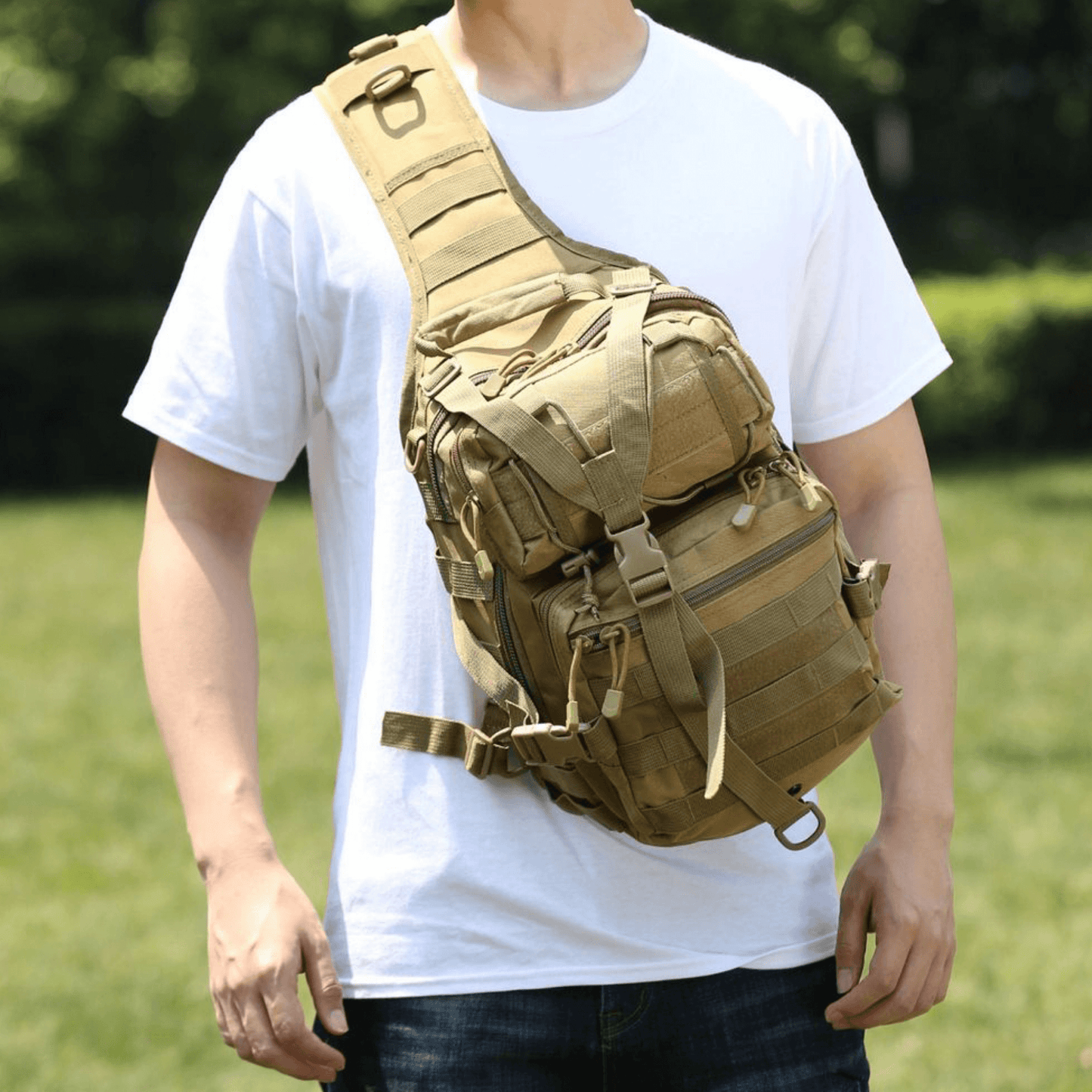 Tactical 15L Medium Sling Range Bag — Rebel Alienz Vegas