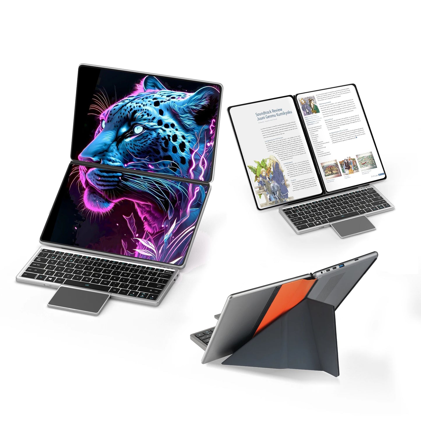 Business Laptops Dual 13.5inch 2.5K Dual Screen Touch Laptop Intel — Rebel Alienz Vegas