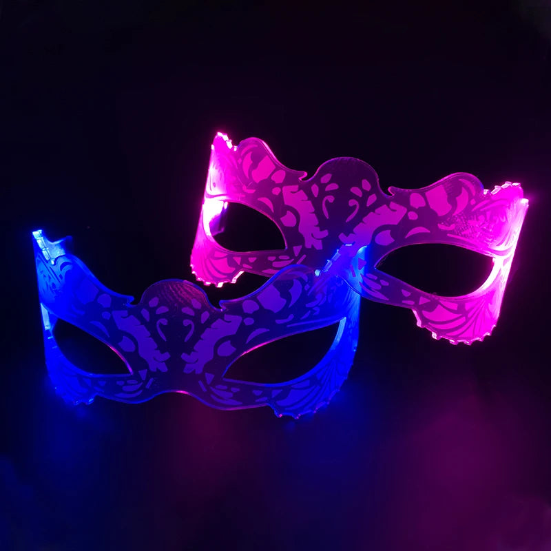 2025 Cyberpunk LED Brille Party Leuchtbrille Leuchtende Visor Glasses Gafas Led — Rebel Alienz Vegas