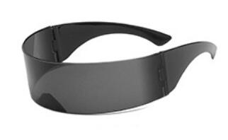 DLLCP01 Cyberpunk 2077 Futuristic Cyclops Cyber Punk Sunglasses — Rebel Alienz Vegas