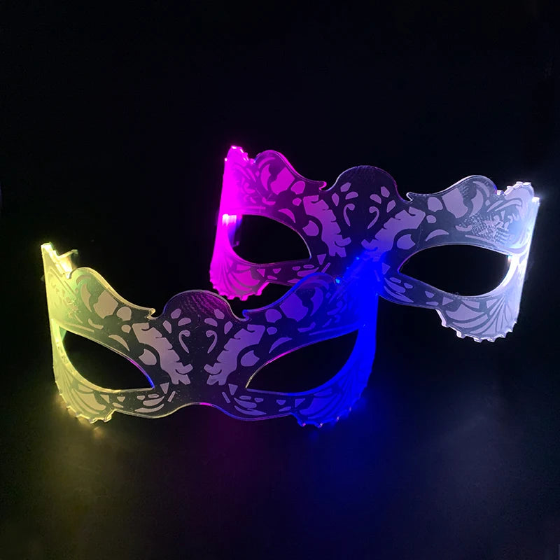 2025 Cyberpunk LED Brille Party Leuchtbrille Leuchtende Visor Glasses Gafas Led — Rebel Alienz Vegas