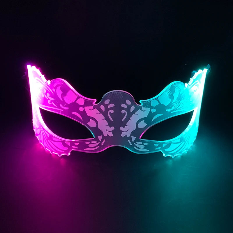 2025 Cyberpunk LED Brille Party Leuchtbrille Leuchtende Visor Glasses Gafas Led — Rebel Alienz Vegas