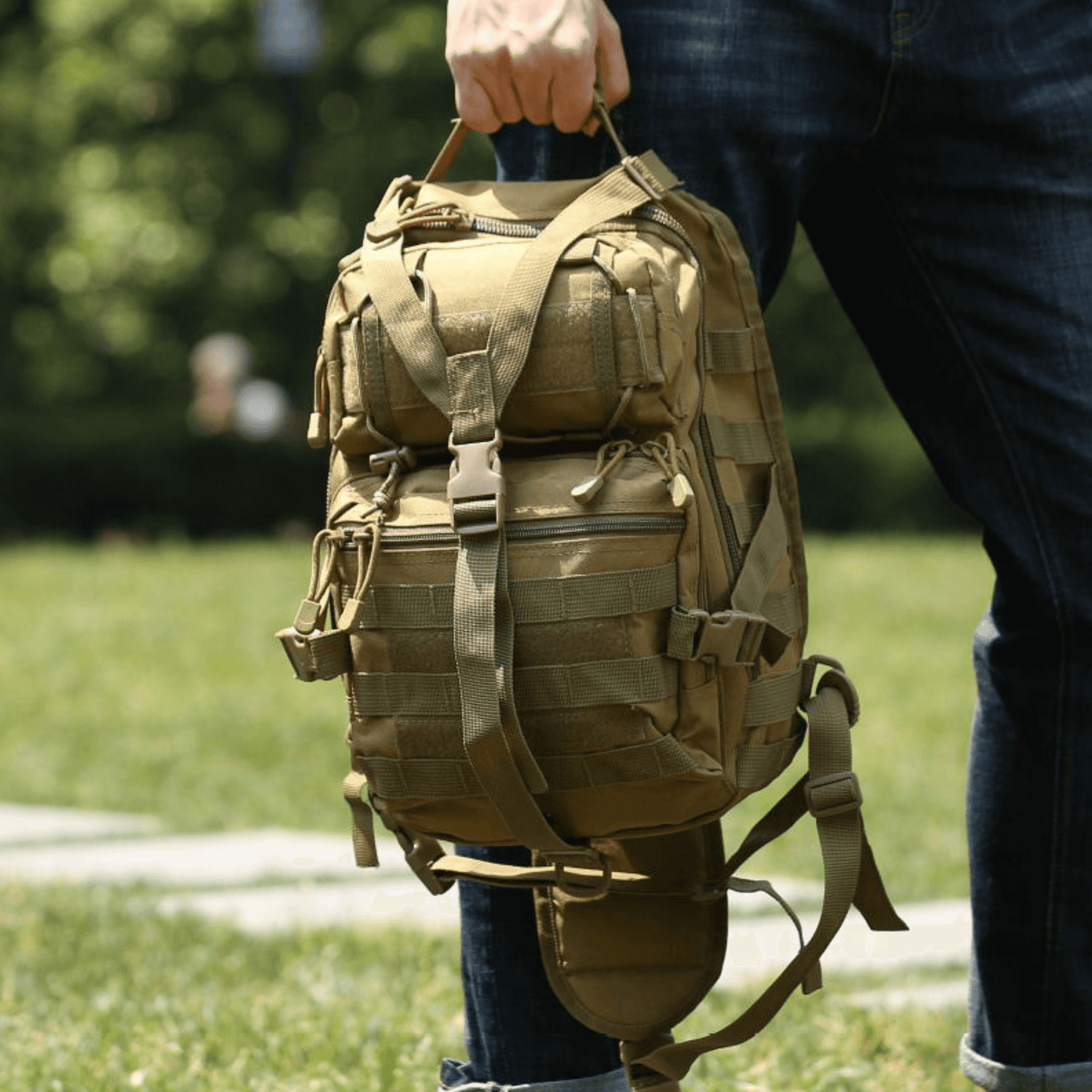 Tactical 15L Medium Sling Range Bag — Rebel Alienz Vegas
