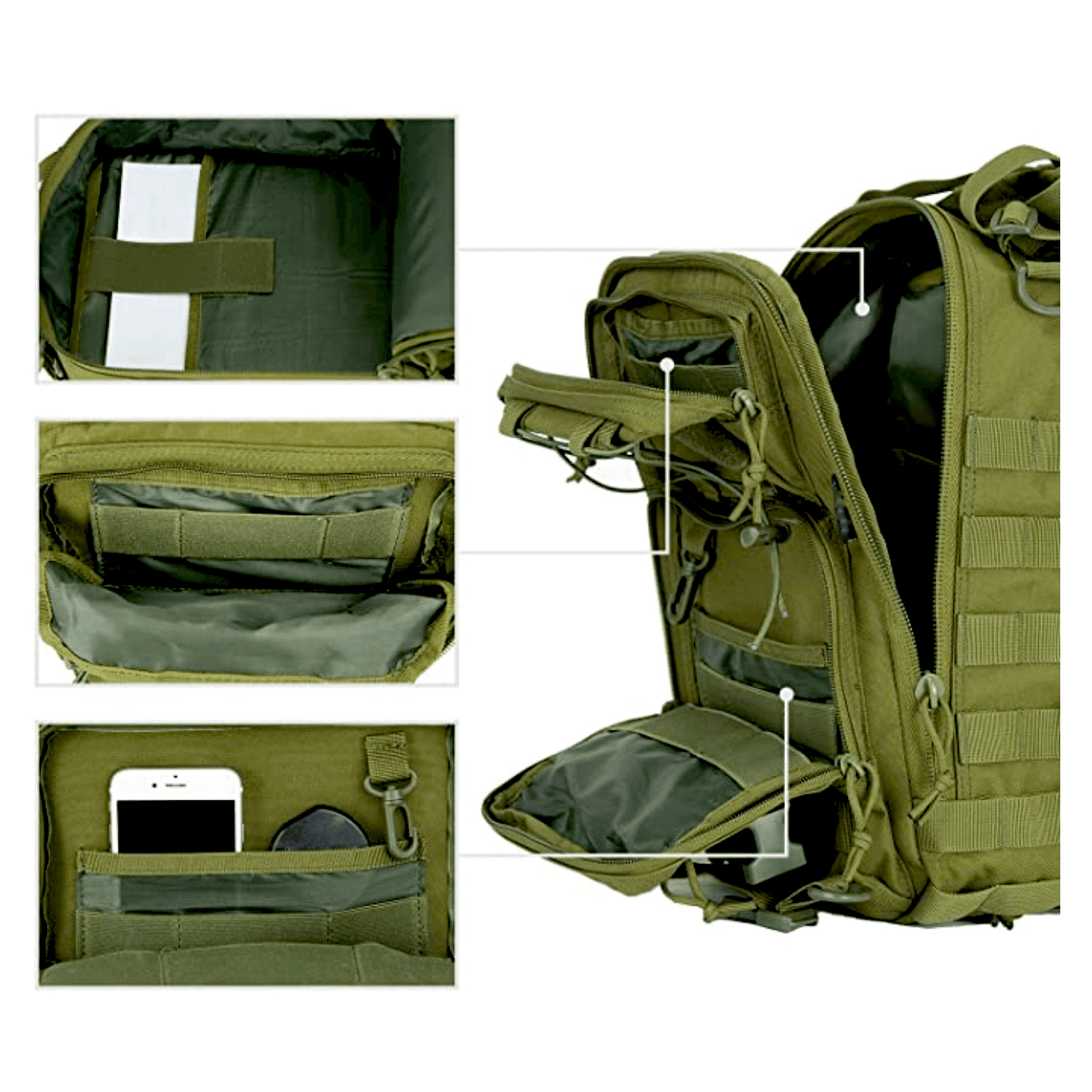 Tactical 15L Medium Sling Range Bag — Rebel Alienz Vegas