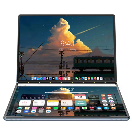 Business Laptops Dual 13.5inch 2.5K Dual Screen Touch Laptop Intel — Rebel Alienz Vegas