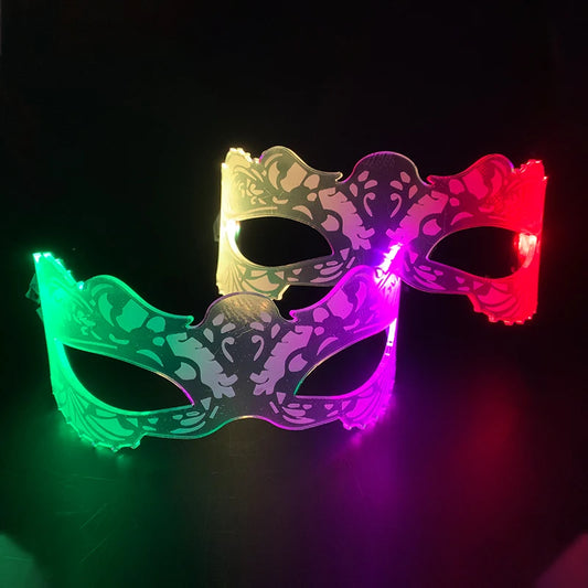 2025 Cyberpunk LED Brille Party Leuchtbrille Leuchtende Visor Glasses Gafas Led — Rebel Alienz Vegas