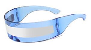 DLLCP01 Cyberpunk 2077 Futuristic Cyclops Cyber Punk Sunglasses — Rebel Alienz Vegas